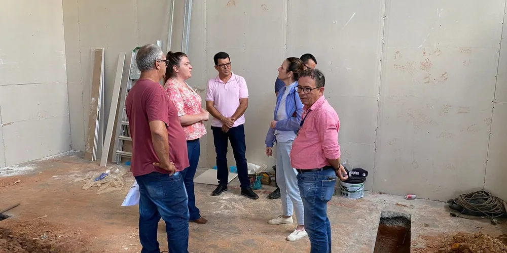 A prefeita esteve no loca na última quarta-feira (12).