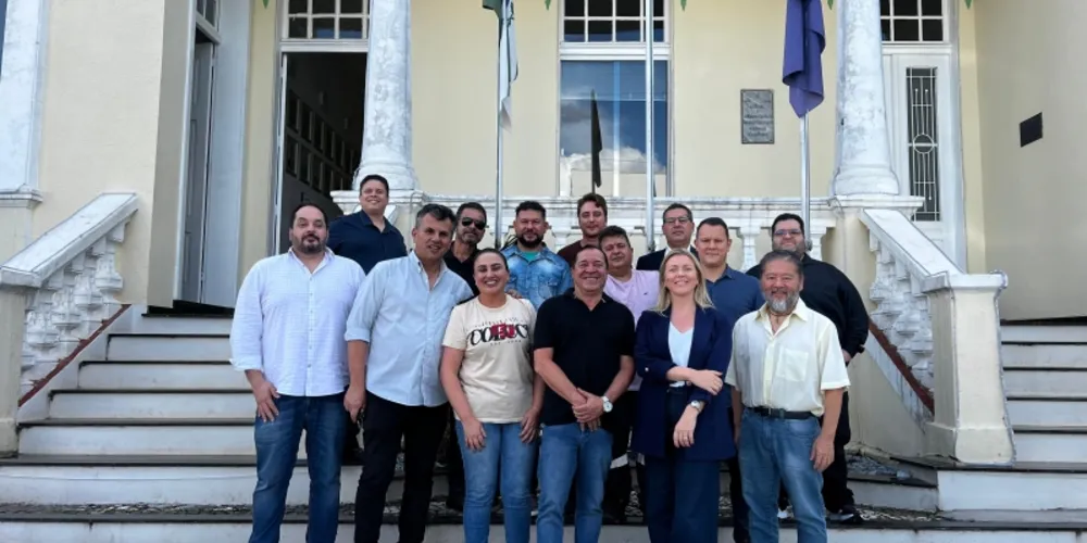 A Prefeitura Municipal de São Mateus do Sul recebeu a comitiva da  ADETEC