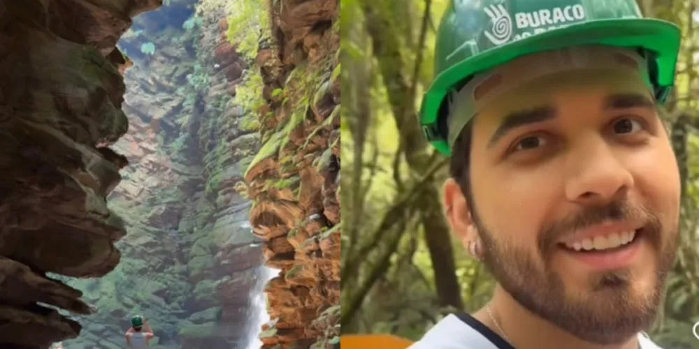 Em suas redes sociais, Mioto compartilhou registros dos momentos especiais vividos na cidade