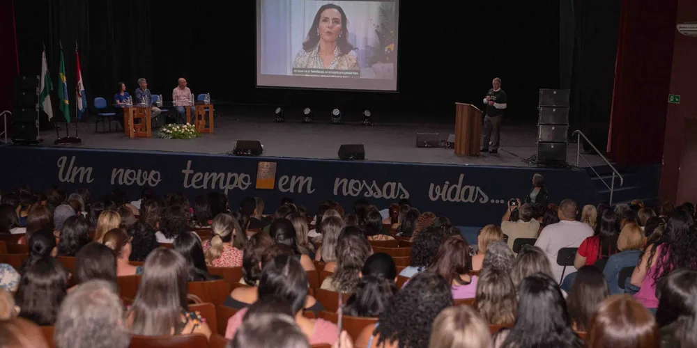 Por vídeo, a prefeita Rita Araújo (PSD) desejou uma excelente preparação para o ano letivo