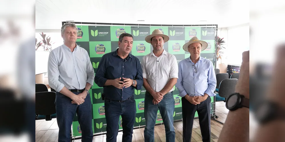 Investimentos foram detalhados no Show Rural de Cascavel, na presença do governador Ratinho Junior