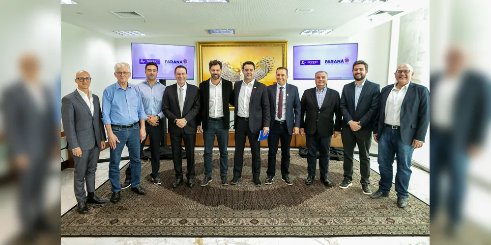 Representantes da Sooro Renner Nutrição S/A apresentaram futuros investimentos ao governador Carlos Massa Ratinho Junior