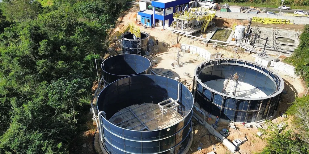 Mais de R$ 19 milhões estão sendo investidos na ETE Limeira em Telêmaco Borba