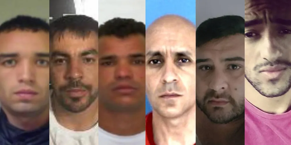 Os seis homens morreram no confronto armado com as forças policiais