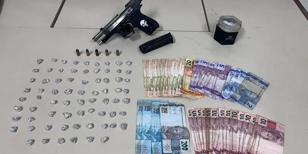 Suspeito foi detido e encaminhado para a autoridade policial de plantão