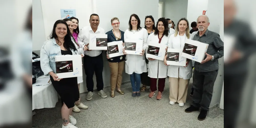 Emendas impositivas de vereadores viabilizaram aquisição de novos equipamentos para o tratamento com o Laser de Baixa Intensidade nas UBSs de Ponta Grossa