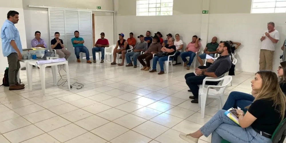 Produtores participaram de oficinas para a elaboração do plano de ação para 2025
