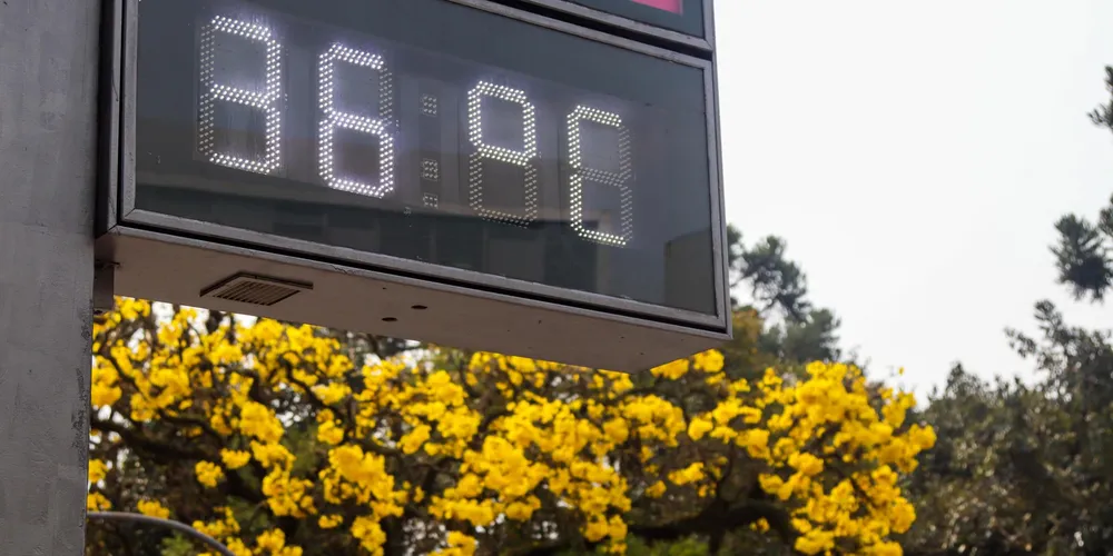 O verão terá temperaturas altas típicas da estação
