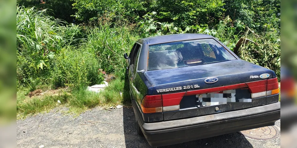 Suspeito estava em um carro que havia sido utilizado para a prática de um furto em Ponta Grossa