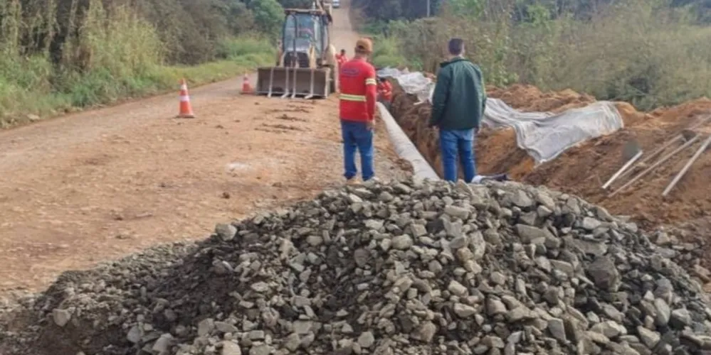 As obras no local iniciaram em junho de 2024, com aporte de R$ 1,2 milhão