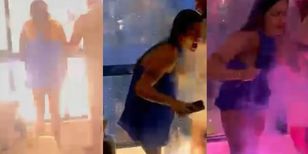 Após o incidente, o casal procurou atendimento médico