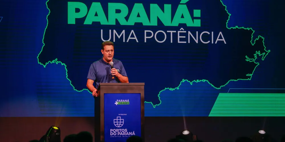 O governador do Estado do Paraná discursou nessa quarta-feira (12).
