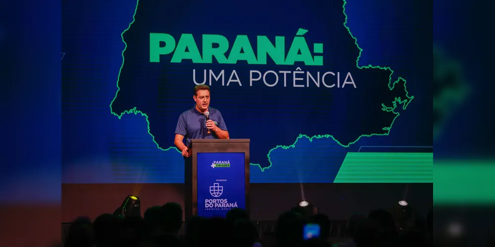 O governador do Estado do Paraná discursou nessa quarta-feira (12).