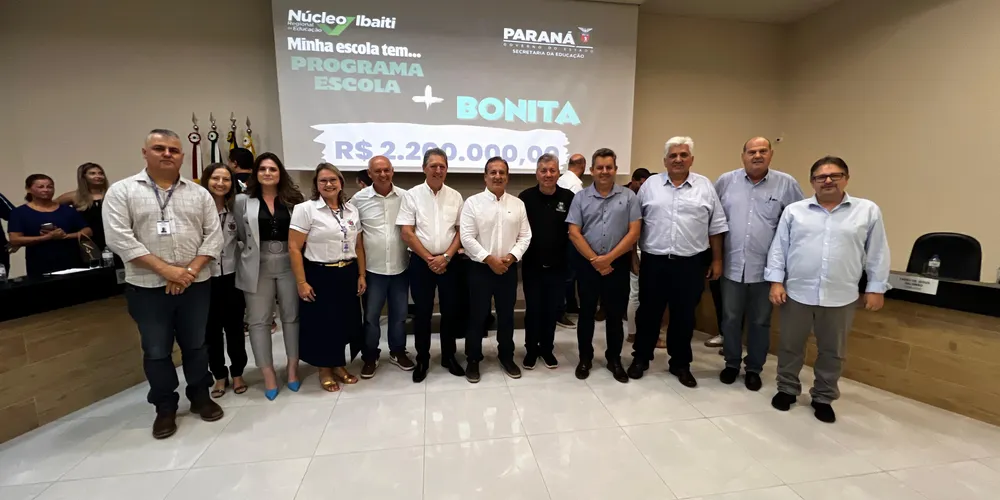 Fadel esteve em Ibaiti, nesta sexta-feira (11)