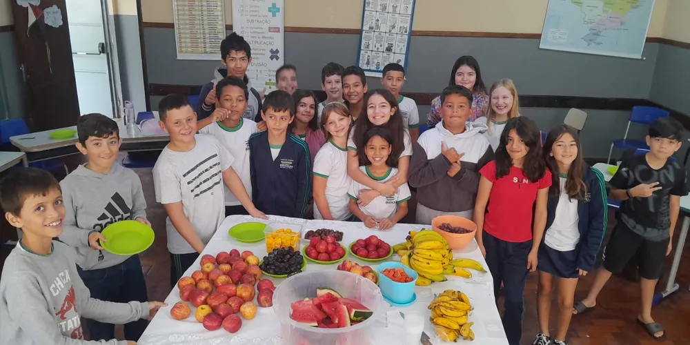 Trabalho trouxe aplicação prática e saborosa dos educandos