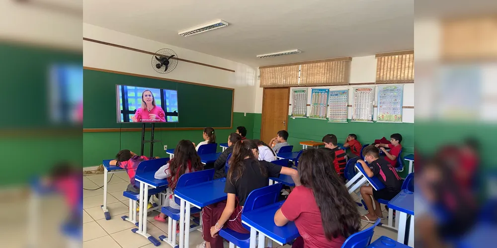 Produção audiovisual traz informações importantes para a faixa etária dos educandos