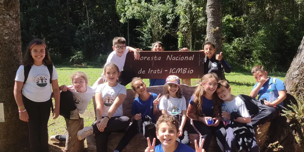 Educandos tiveram uma vasta experiência e aprendizado na mata