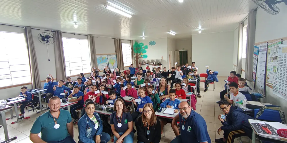 Conversa contou com diversificados conteúdos em sala