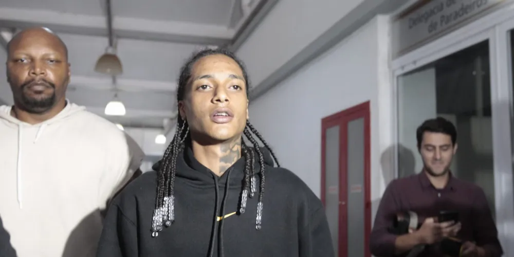 Ele foi detido na última sexta-feira