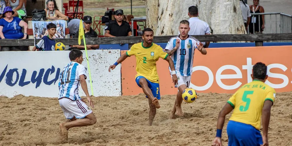 No último encontro das seleções, o Brasil venceu por 5 a 1