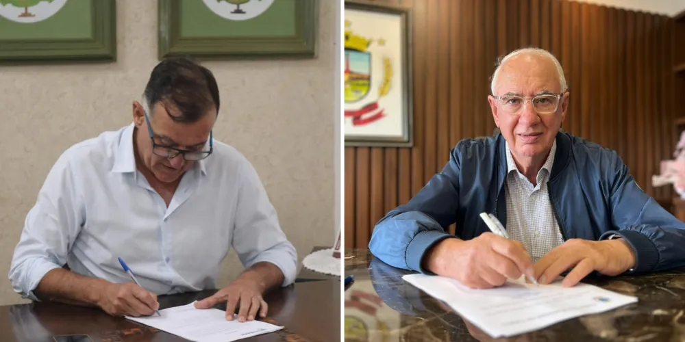 Rildo Leonardi e Reinaldo Cardoso assinaram os projetos