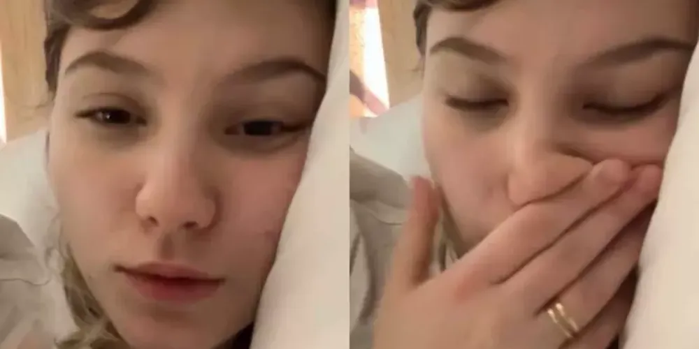 Isabel Veloso em seus stories