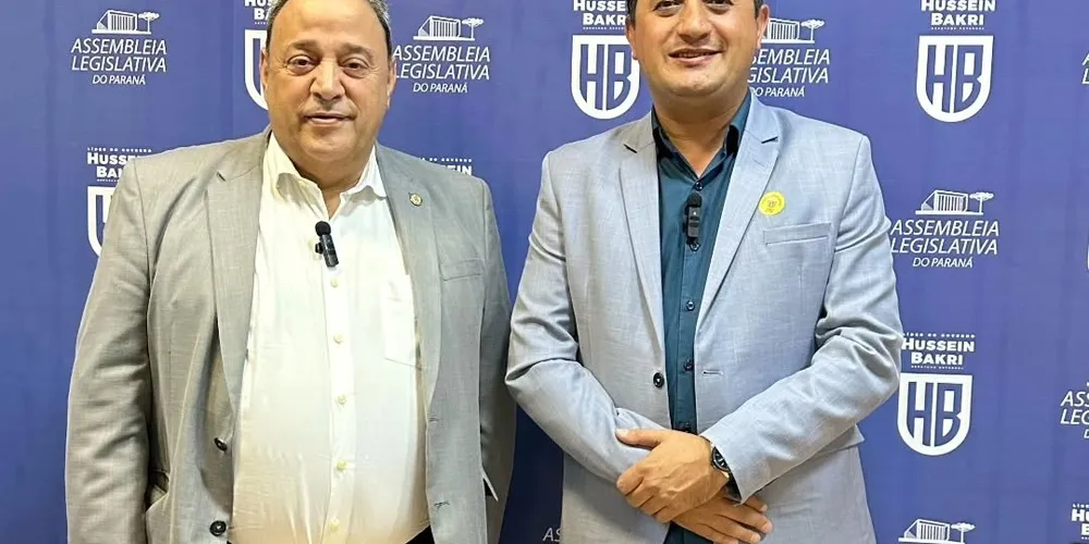 Hussein Bakri e Mario Cezar estiveram reunidos nesta quarta-feira (16)