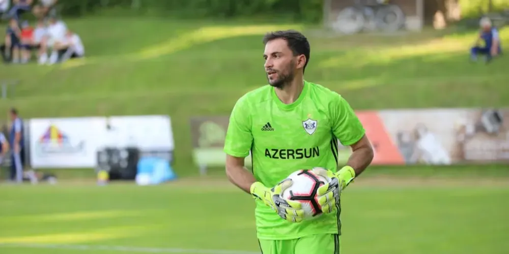 Vagner Silva quando jogava no Azerbaidjão
