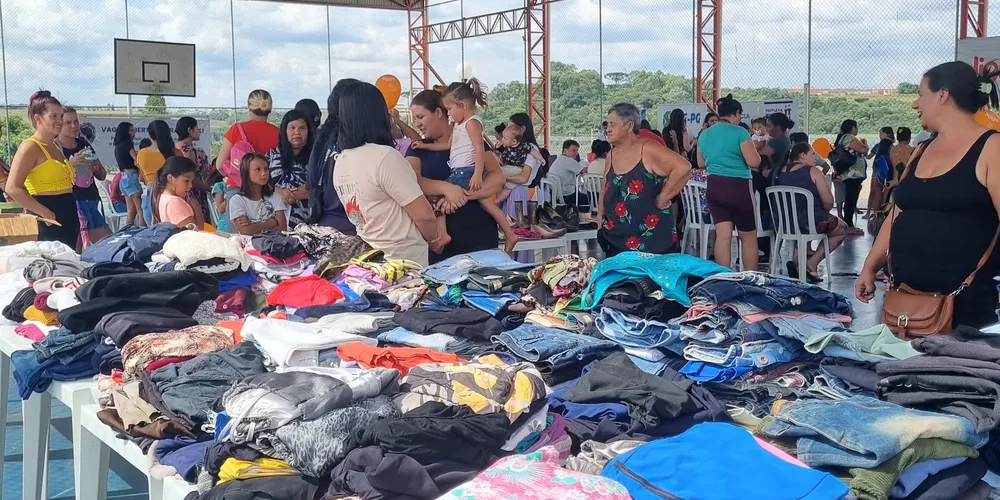 Moradores tiveram acesso a diferentes serviços