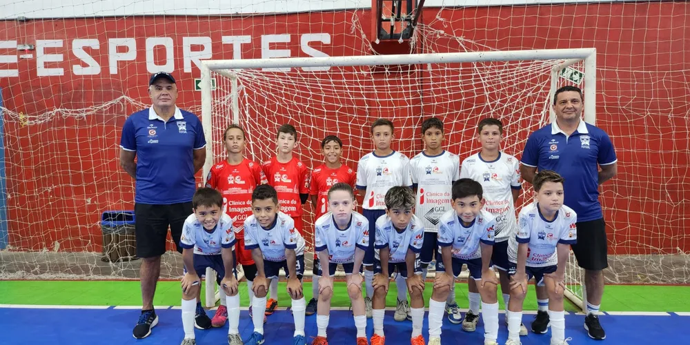 Plantel Sub-11 de futsal ACGF/Creative