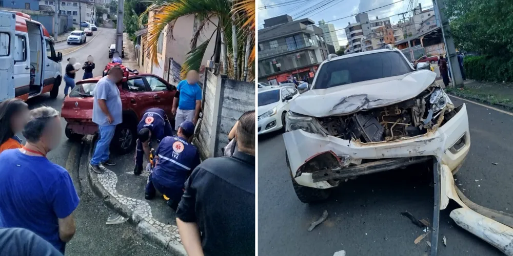 Acidente gerou lentidão no local