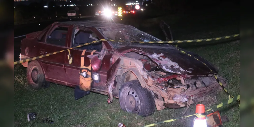 Acidente matou o motorista do veículo