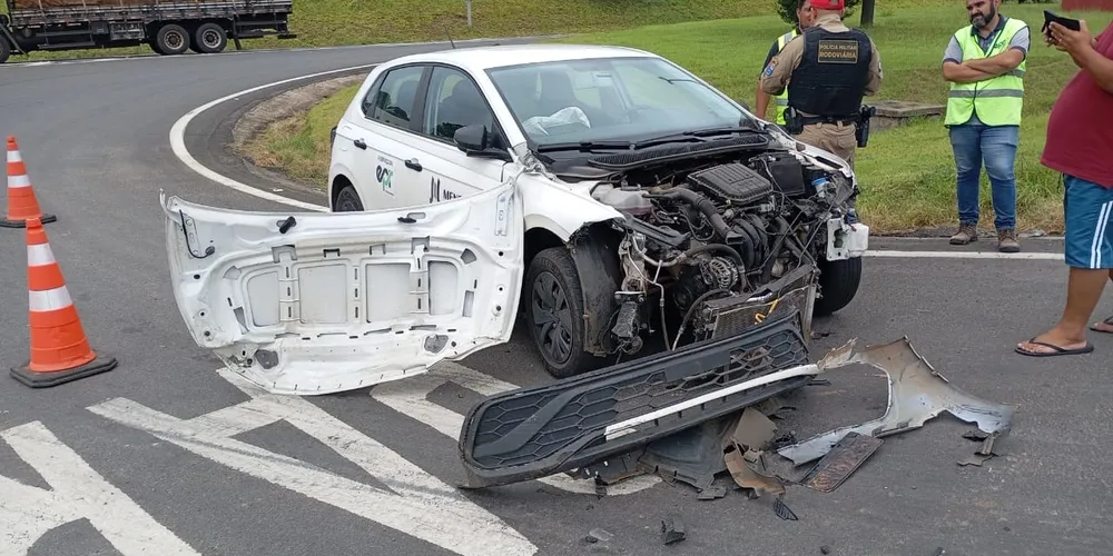 Acidente aconteceu no KM 216 da rodovia