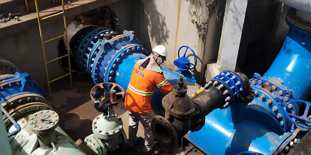Nova adutora do Pitangui amplia apacidade de abastecimento em Ponta Grossa