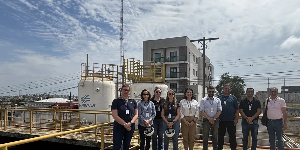 Servidores da Agepar realizam fiscalização nas instalações da Sanepar