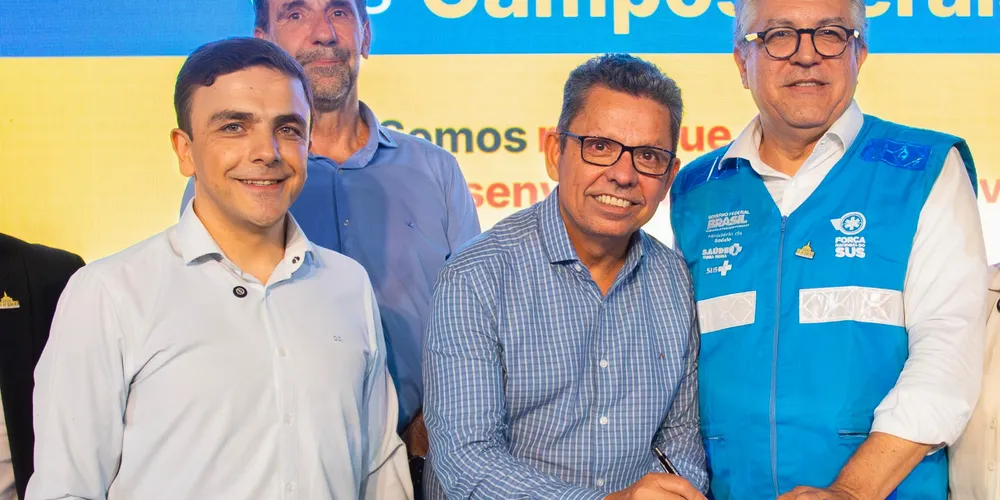 Ordem de serviço para construção do Centro Especializado em Reabilitação foi assinada nessa segunda-feira (31)