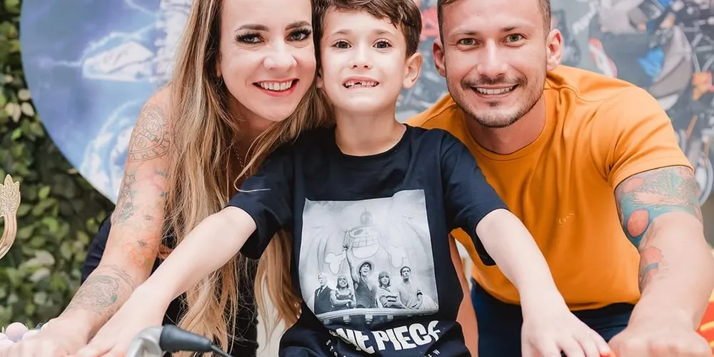 Aline (esq.), Bento (centro) e Eduardo (dir.)