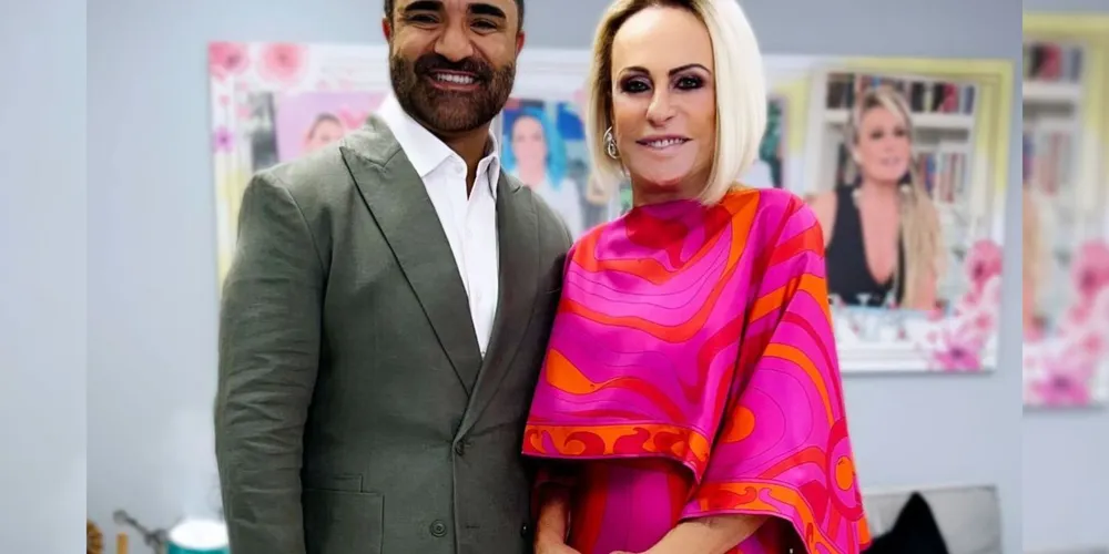Ana Maria Braga e Fábio Arruda