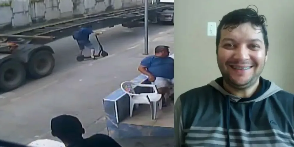 Vítima trabalhava na rede municipal de ensino e morreu na hora