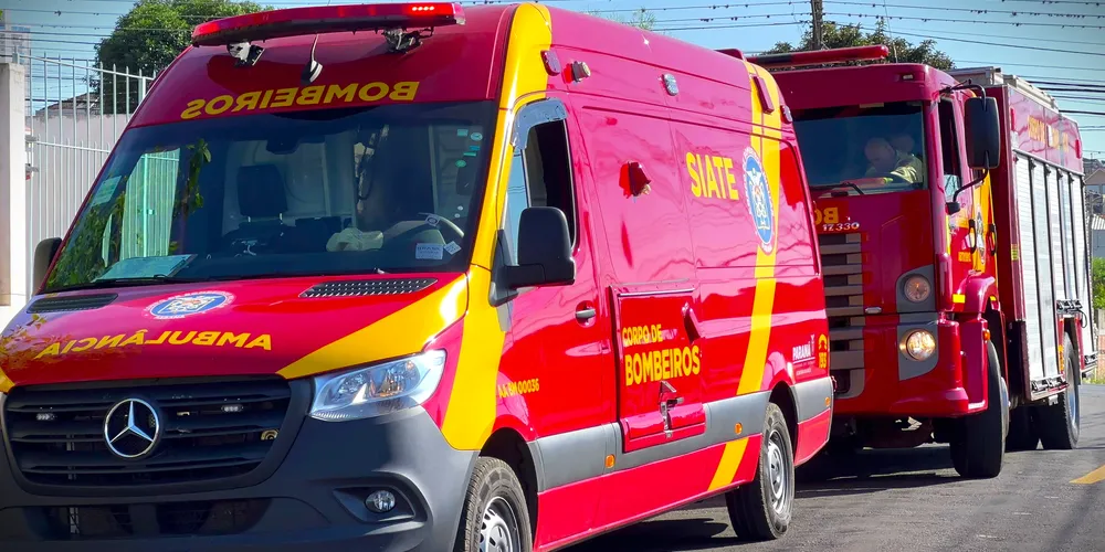 Equipe do Corpo de Bombeiros foi acionada para a ocorrência