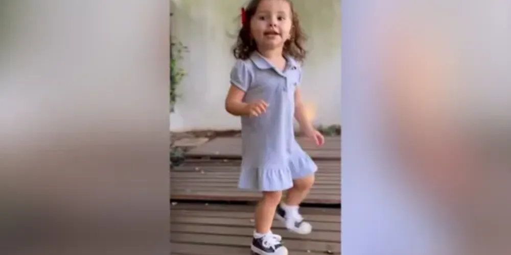 O acidente foi registrado no dia 20 de fevereiro, quando a pequena caiu da janela do apartamento