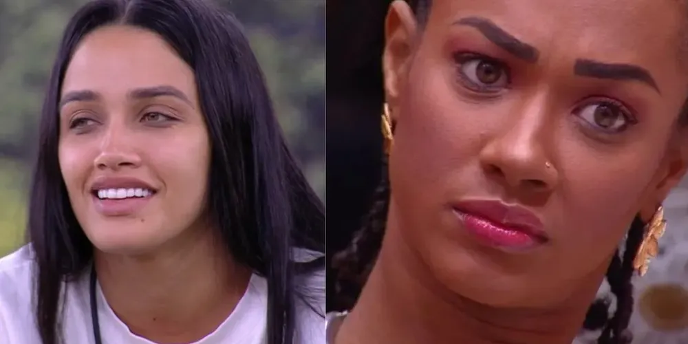 Clima fica tenso entre Eva Pacheco e Aline Patriarca