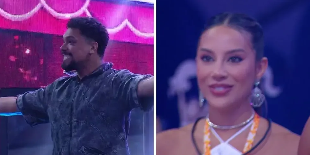 Vinícius voltou performando a música "A Queda", da cantora Glória Groove, e deixou Renata chocada