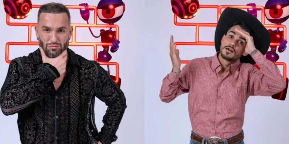 Diego Hypólito e João Gabriel são os principais nomes para sair neste novo Paredão