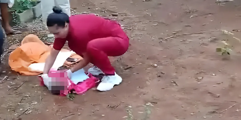 Recém-nascido foi encontrado em lote vago