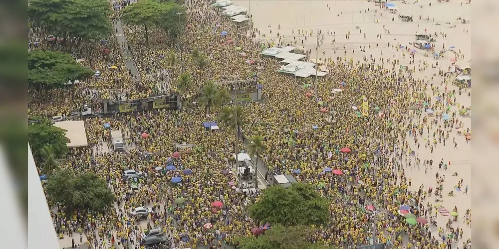 Manifestação aconteceu em meio à expectativa pelo julgamento do STF sobre a denúncia da PGR