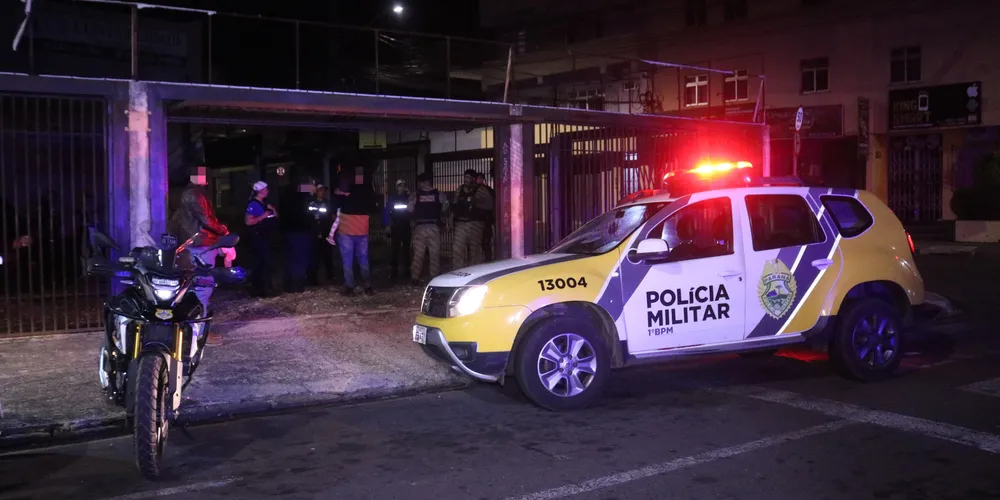 Ocorrência foi registrada por volta das 20h