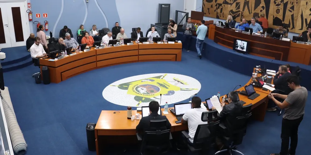 Câmara Municipal de Ponta Grossa discutiu o projeto nesta segunda-feira (14)