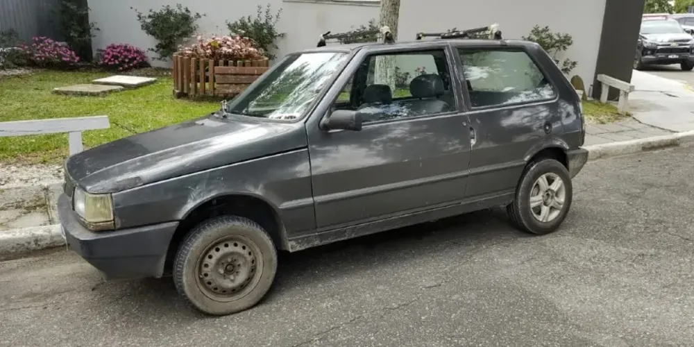 Carro que foi abastecido no crime