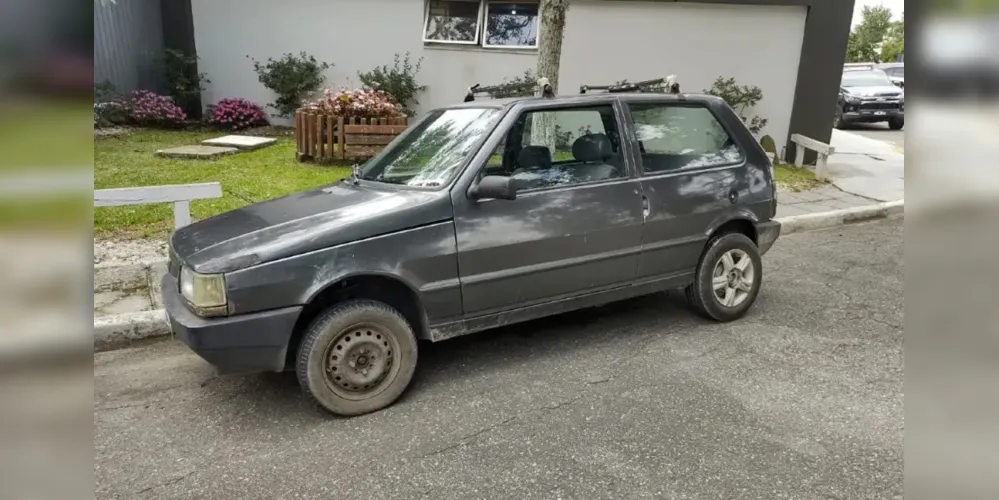 Carro que foi abastecido no crime